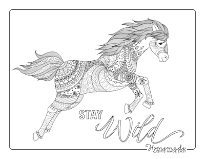 Best horse coloring pages for kids adults free printables