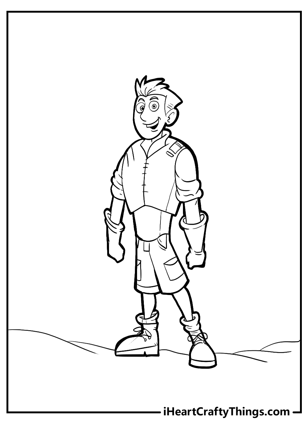 Wild kratts coloring pages free printables