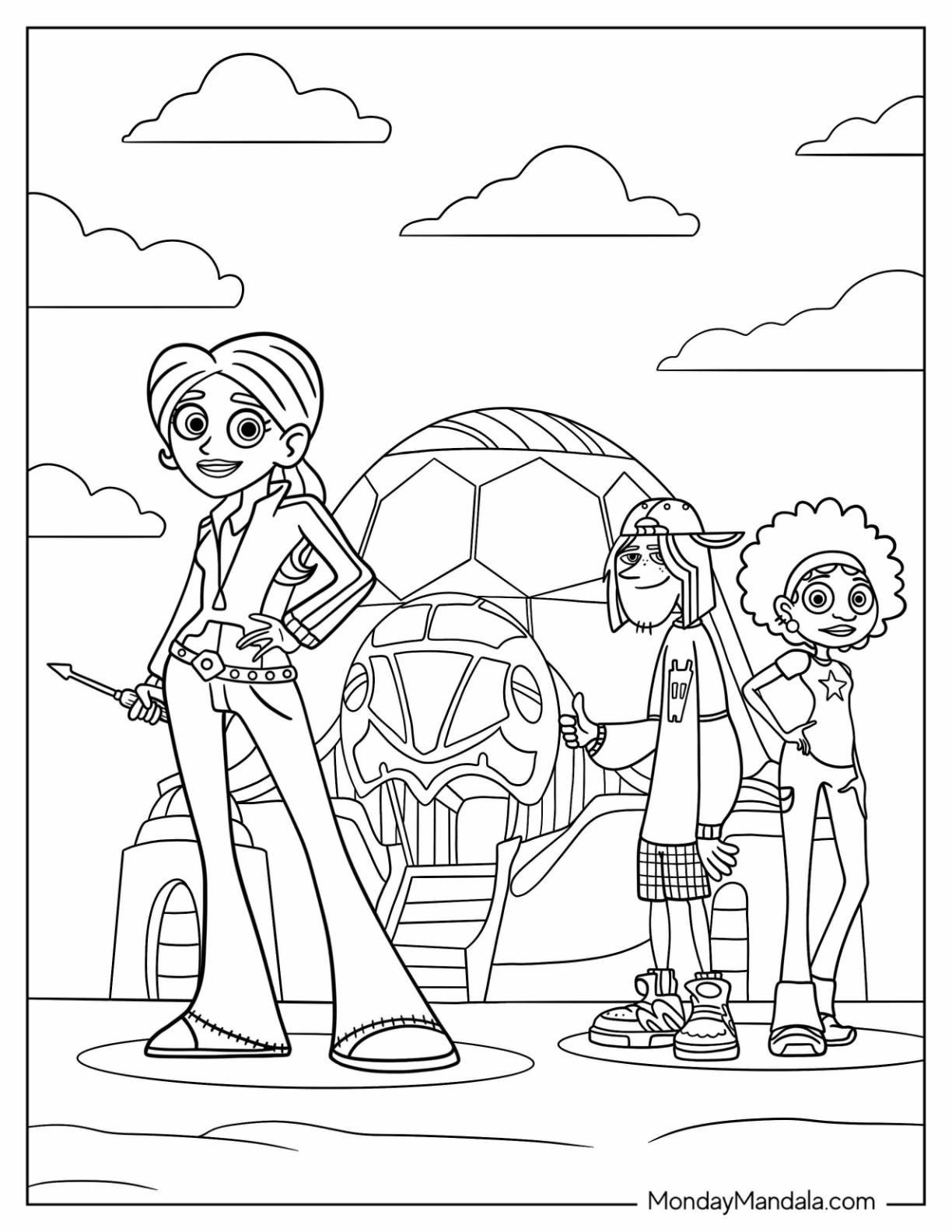 Wild kratts coloring pages free pdf printables