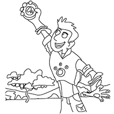 Wild kratts coloring pages