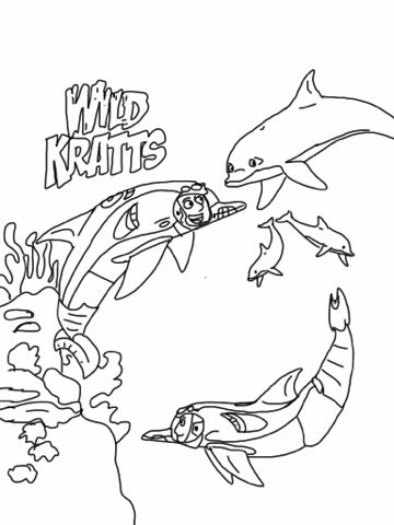 Wild kratts coloring pages wild kratts wild kratts birthday party wild kratts party