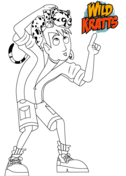 Wild kratts coloring pages free coloring pages