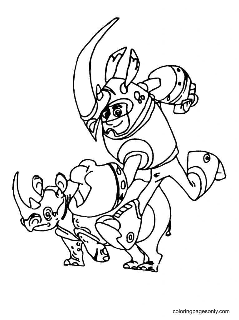 Wild kratts coloring pages