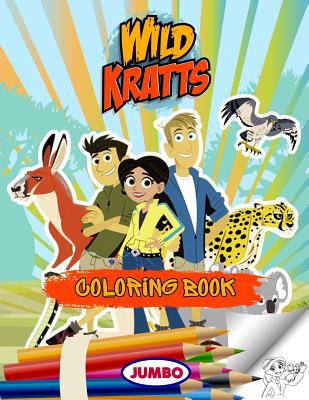 Wild kratts coloring book wild kratts jumbo coloring book for kids premium quality paperback penguin bookshop