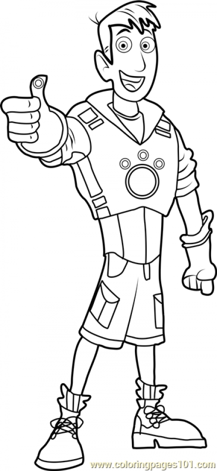 Get this wild kratts coloring pages printable tawm