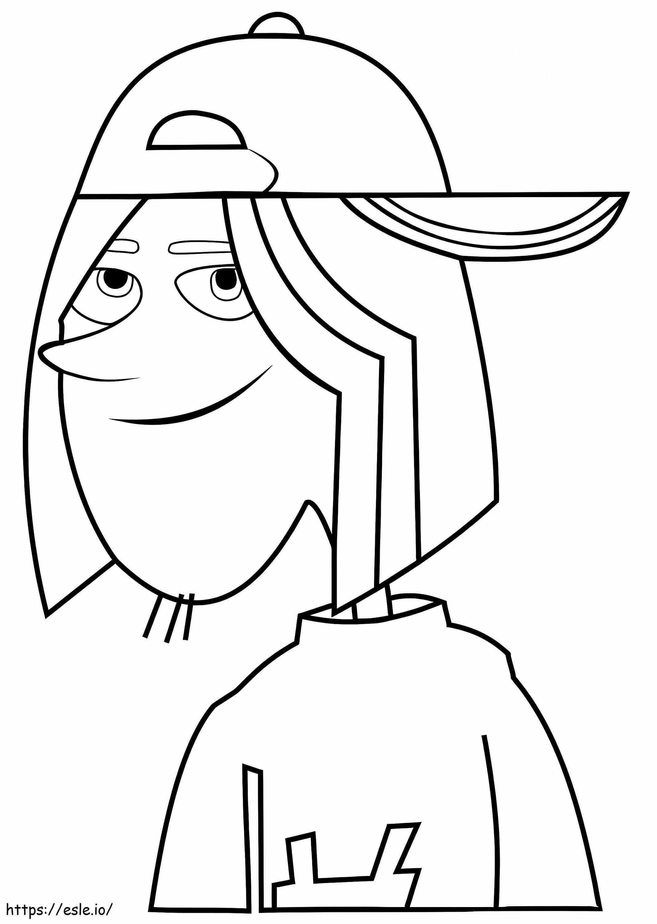 Jimmy z from wild kratts coloring page