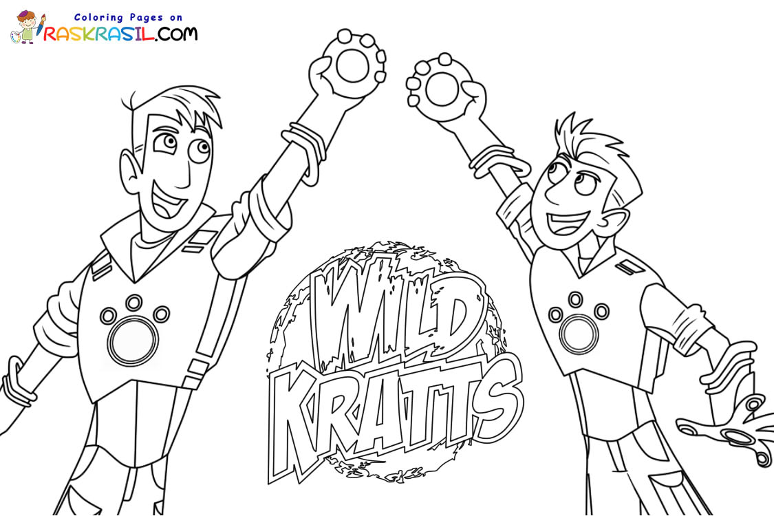 Wild kratts coloring pages