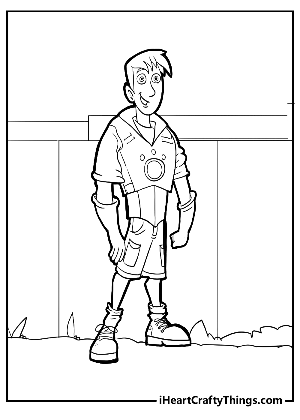 Wild kratts coloring pages free printables