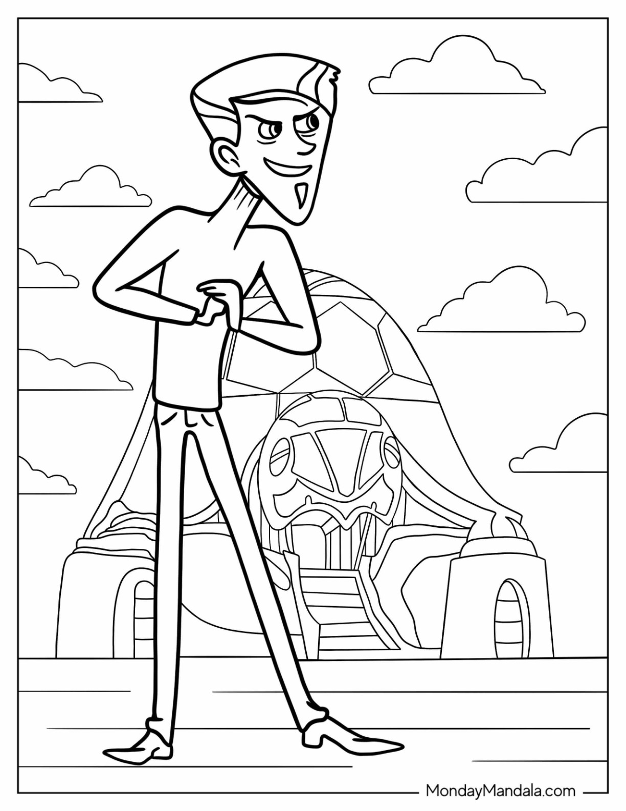 Wild kratts coloring pages free pdf printables