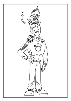 Join the kratt brothers on their adventures printable coloring pages for kids