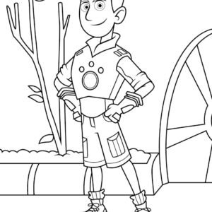 Wild kratts coloring pages printable for free download