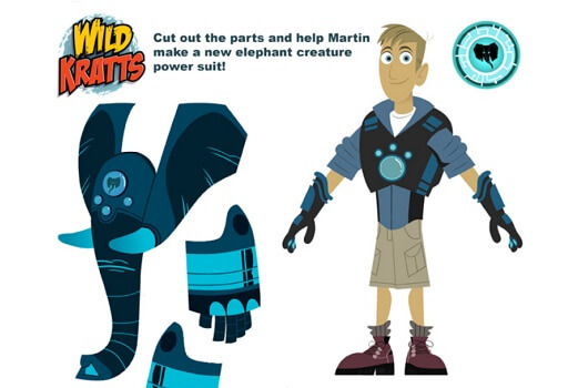 Wild kratts create a scene kids coloringâ kids for parents