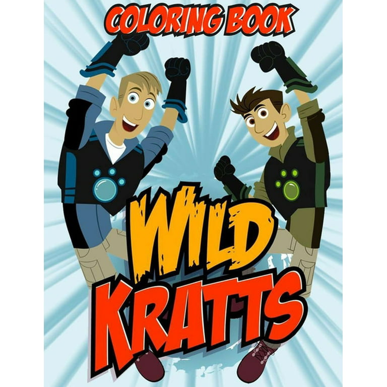 Wild kratts coloring book high