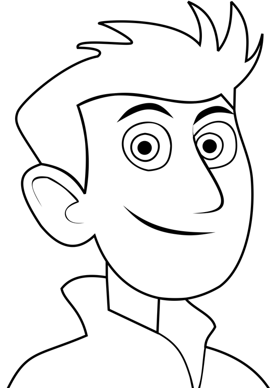 Wild kratts coloring pages