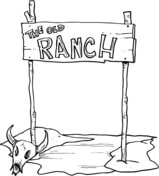 Wild west coloring pages free coloring pages