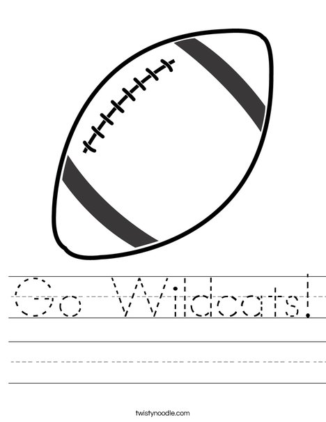 Go wildcats worksheet