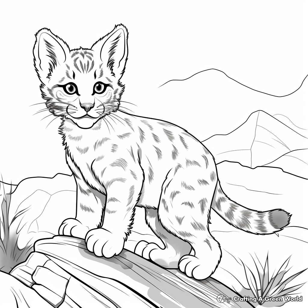 Wildcat coloring pages