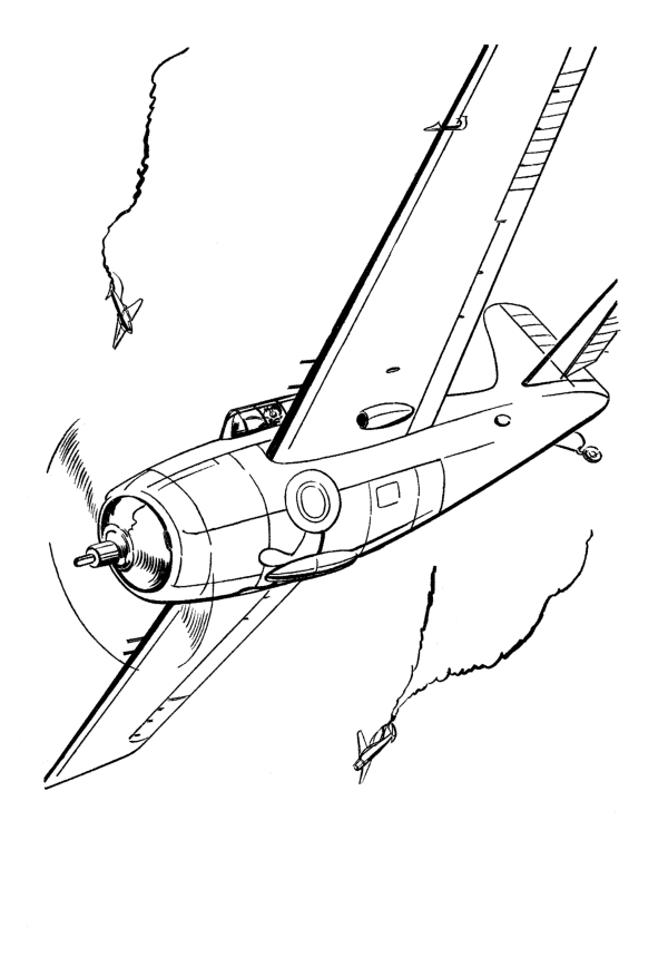 Fighter aircraft drawings amd coloring sheets