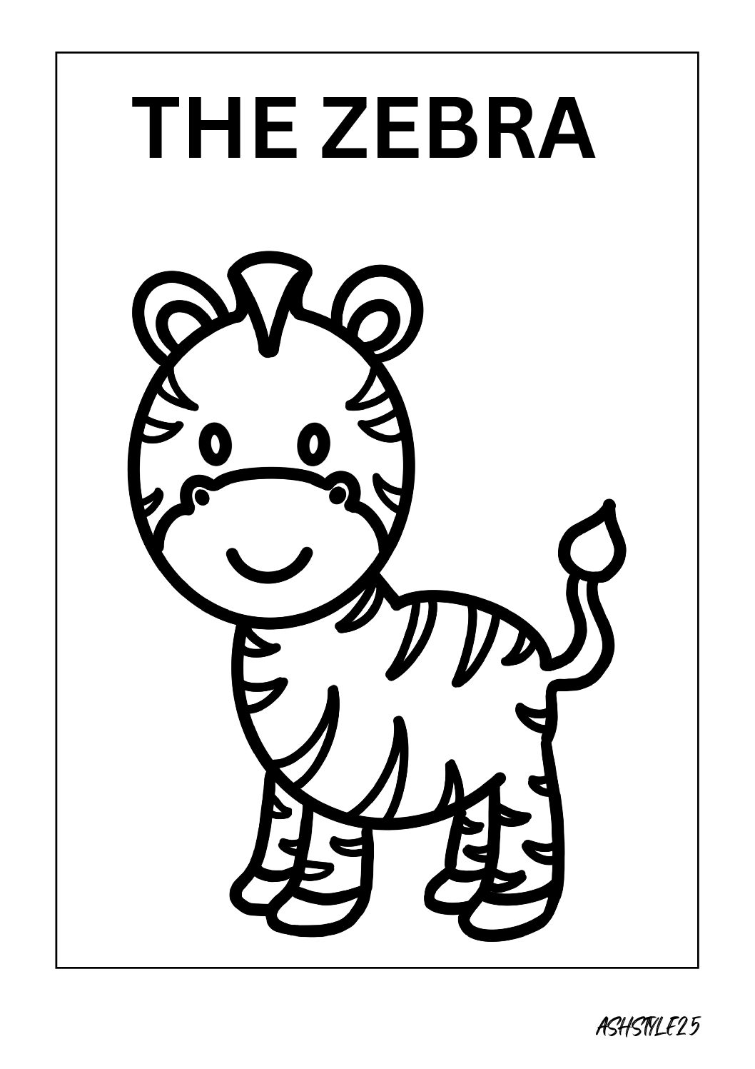 Wild animals colouring pages â teacha