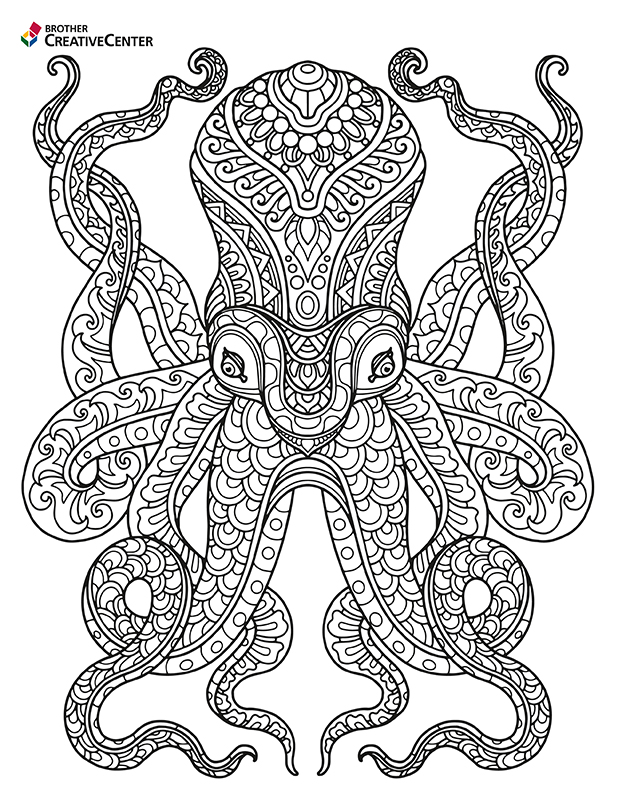 Free printable wild animal coloring