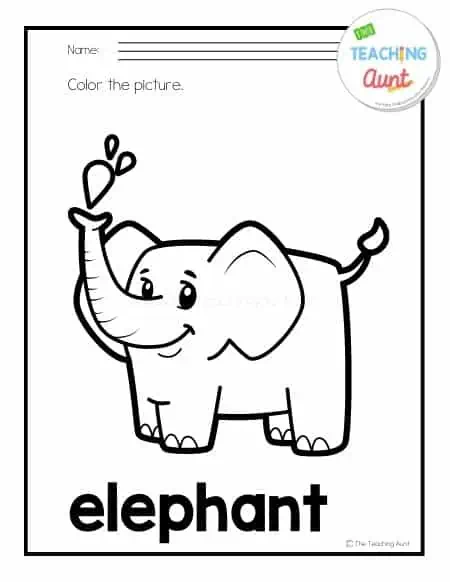 Wild animals coloring pages