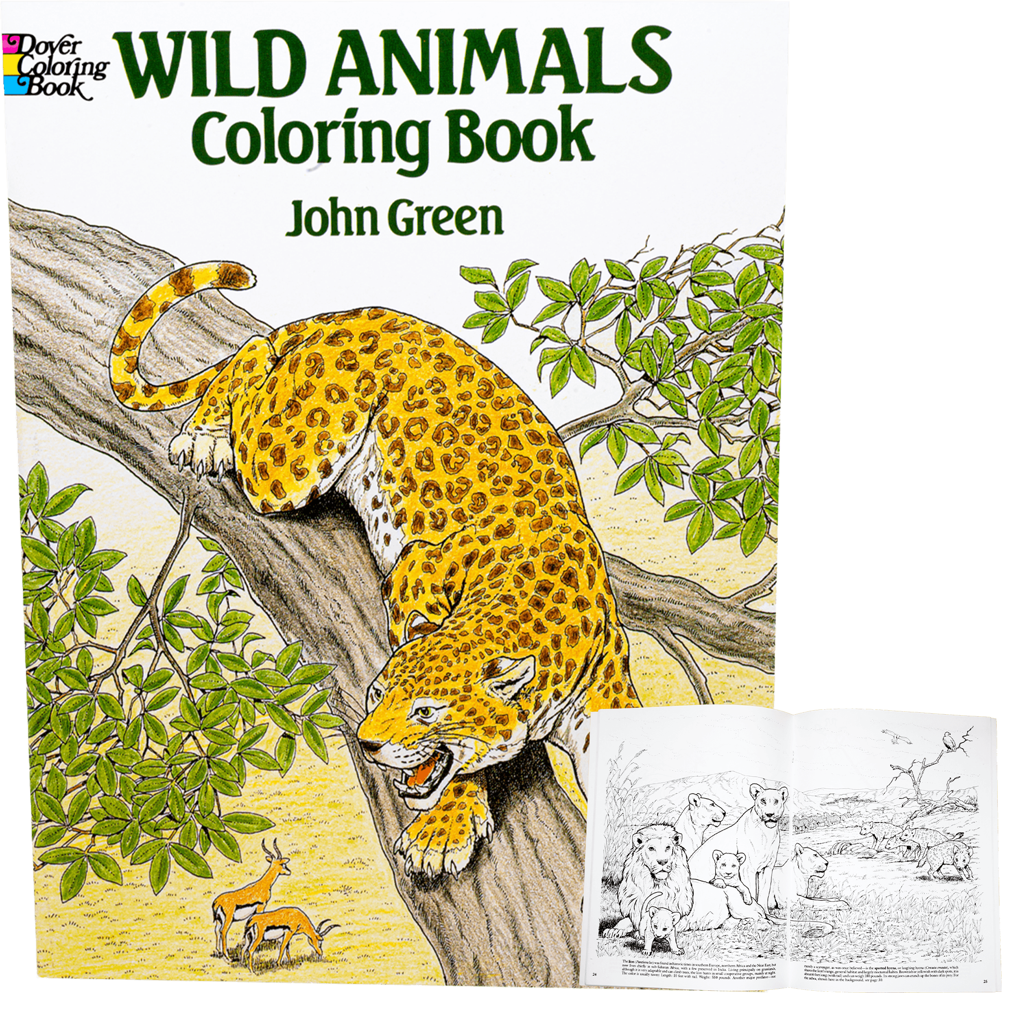 Wildlife coloring books