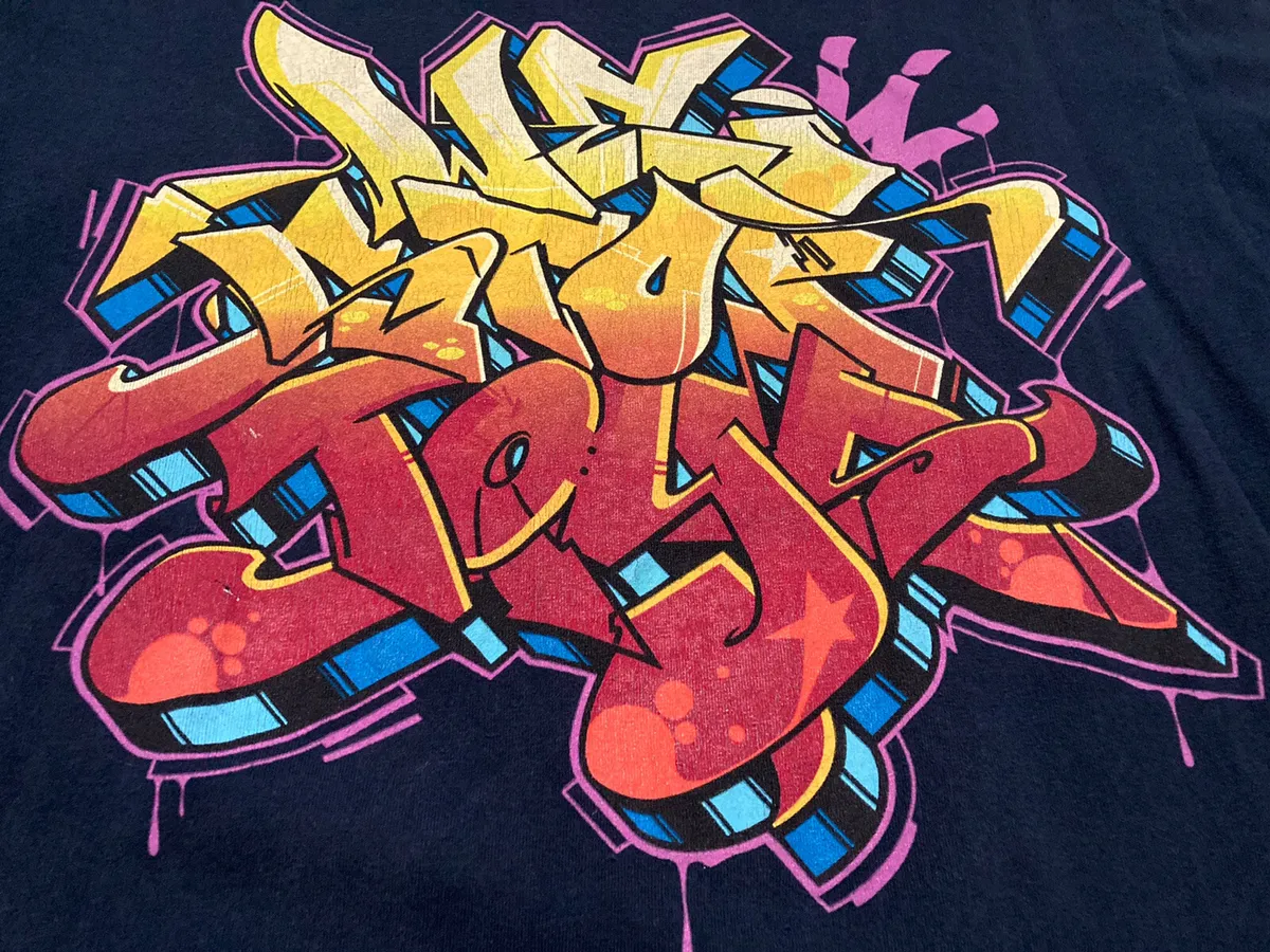 Vintage graffiti t