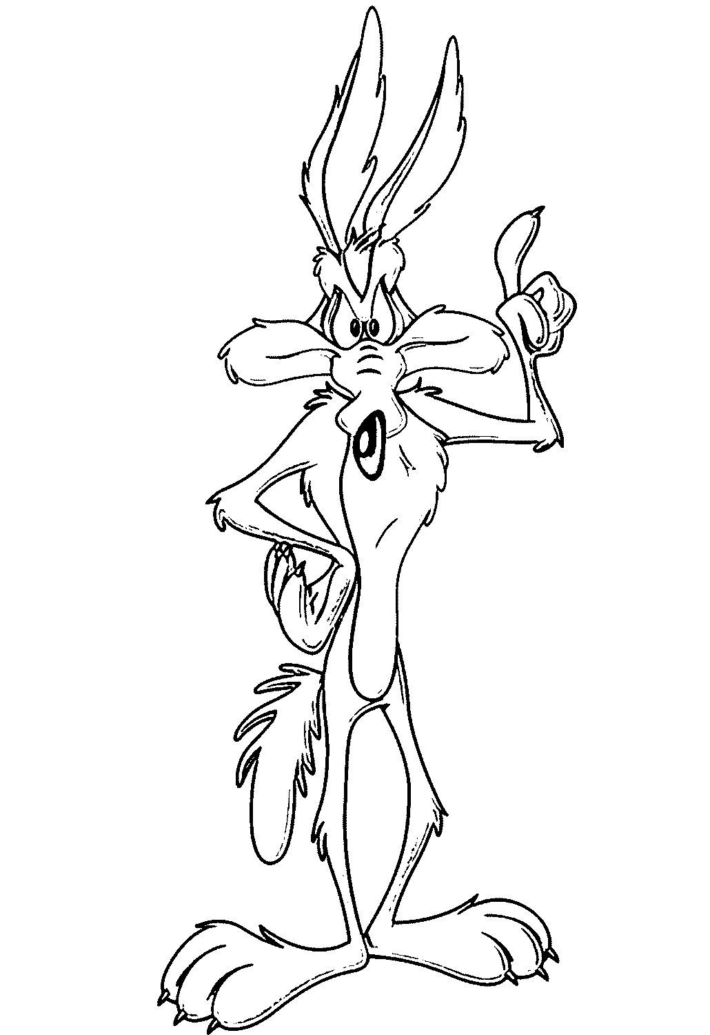 Looney tunes characters coloring pages printable for free download