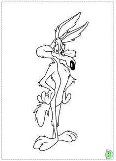 Wile e coyote cartoon tattoos cartoon coloring pages cartoon drawings