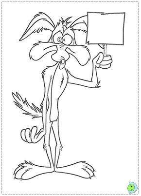 Wile e coyote disney art drawings cartoon drawings cartoon coloring pages