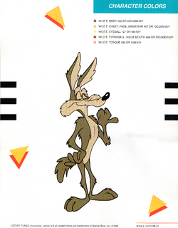 Wile e coyotegallerymodel sheets and style guides looney tunes wiki