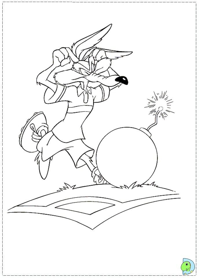 Wile e coyote coloring page cartoon coloring pages celtic coloring coloring pages