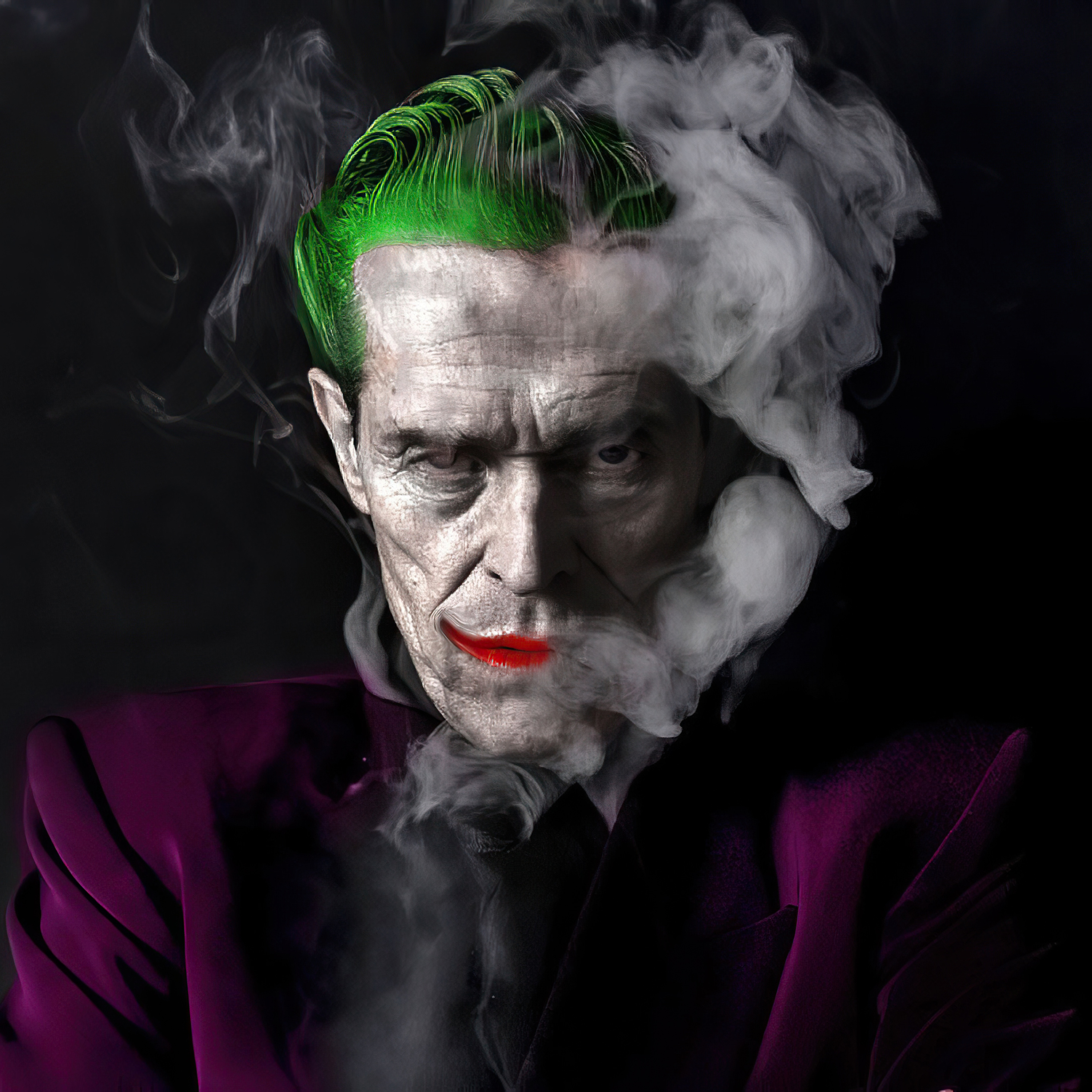 X willem dafoe as the joker ipad pro retina display hd k wallpapers images backgrounds photos and pictures