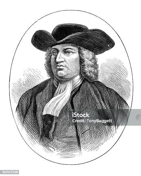 William penn stock illustration