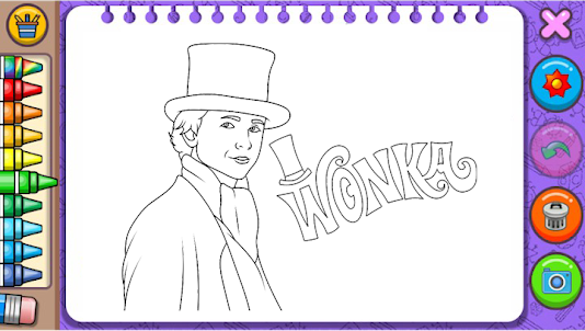 Download wonka coloring book on pc emulator