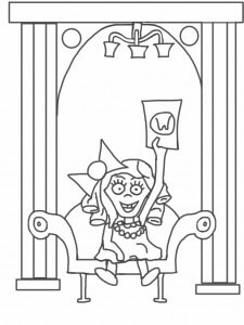 Charlie and the chocolate factory coloring pages