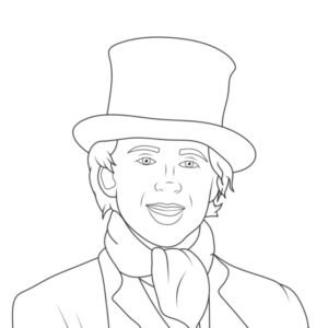 Wonka coloring pages printable for free download