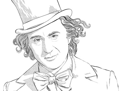 Gene wilder â willy wonka by laura serra on