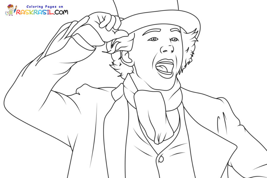 Wonka coloring pages