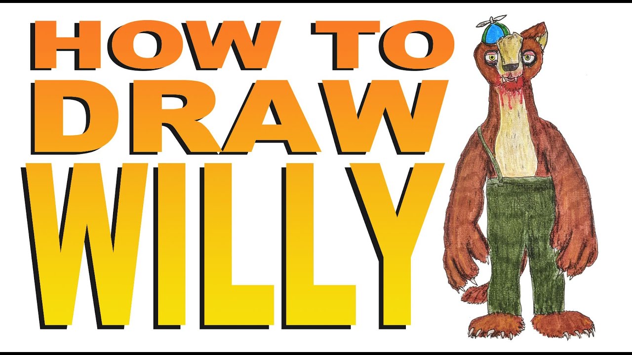 How to draw willy willys wonderland