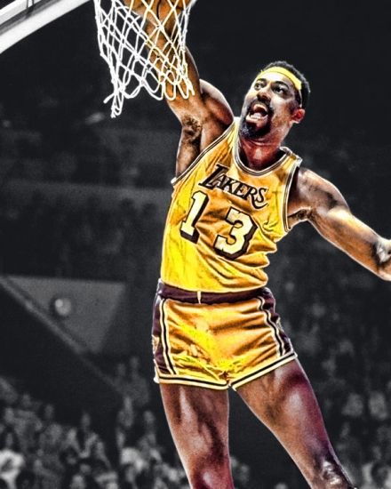 Wilt chamberlain lakers los angeles lakers nba art