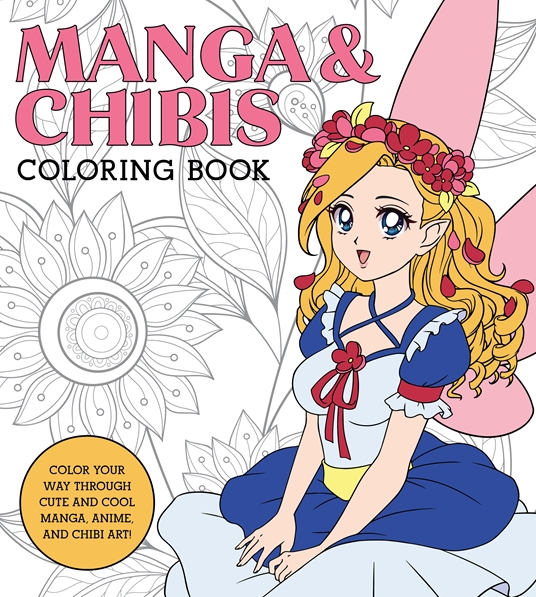 Manga chibis coloring book by walter foster creative team at a glance the group