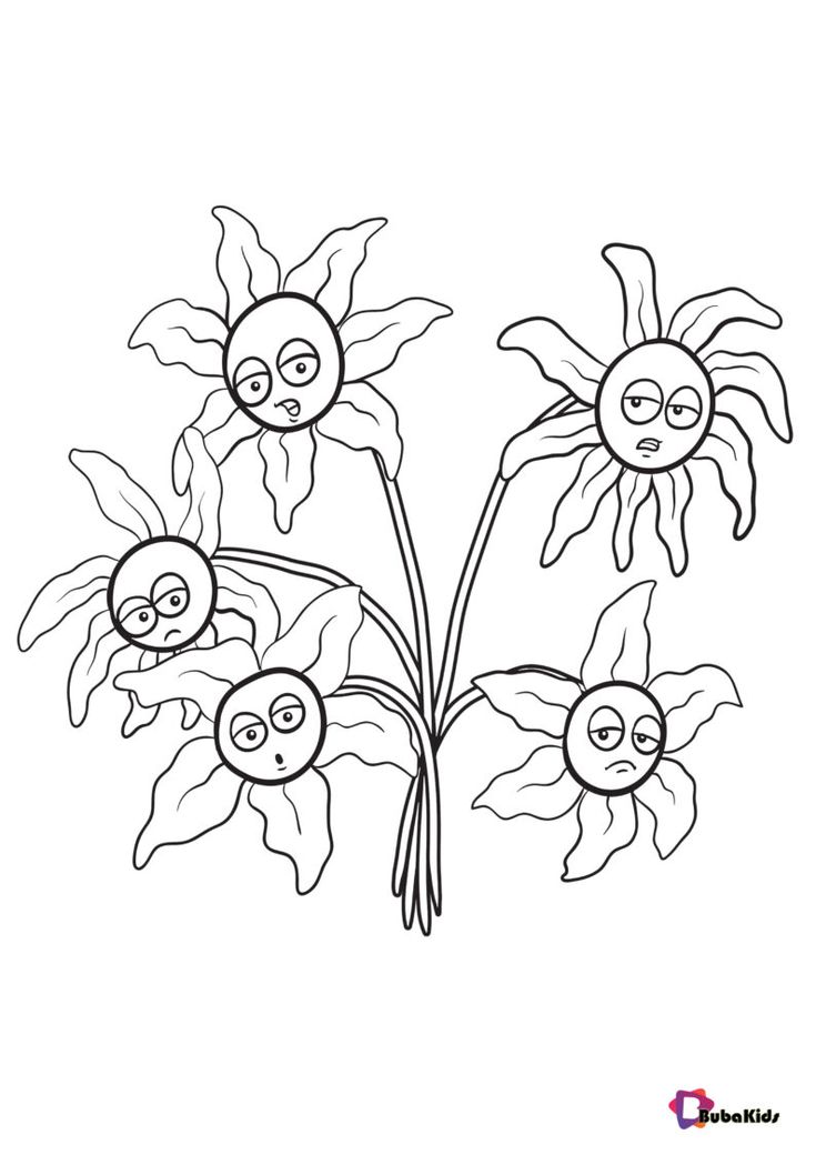 Wilted flowers coloring pages nature coloring pages in wilted flowers coloring pages nature coloring pages