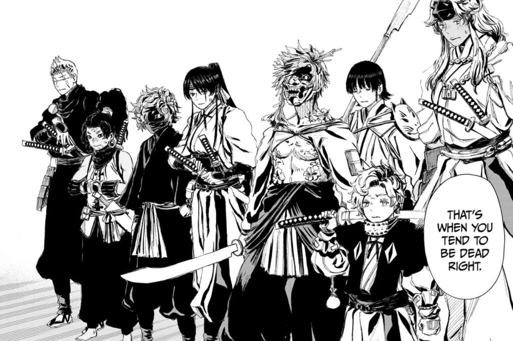 Art looking for a new shonen series try hells paradise jigokuraku has one of the best casts imo rmanga