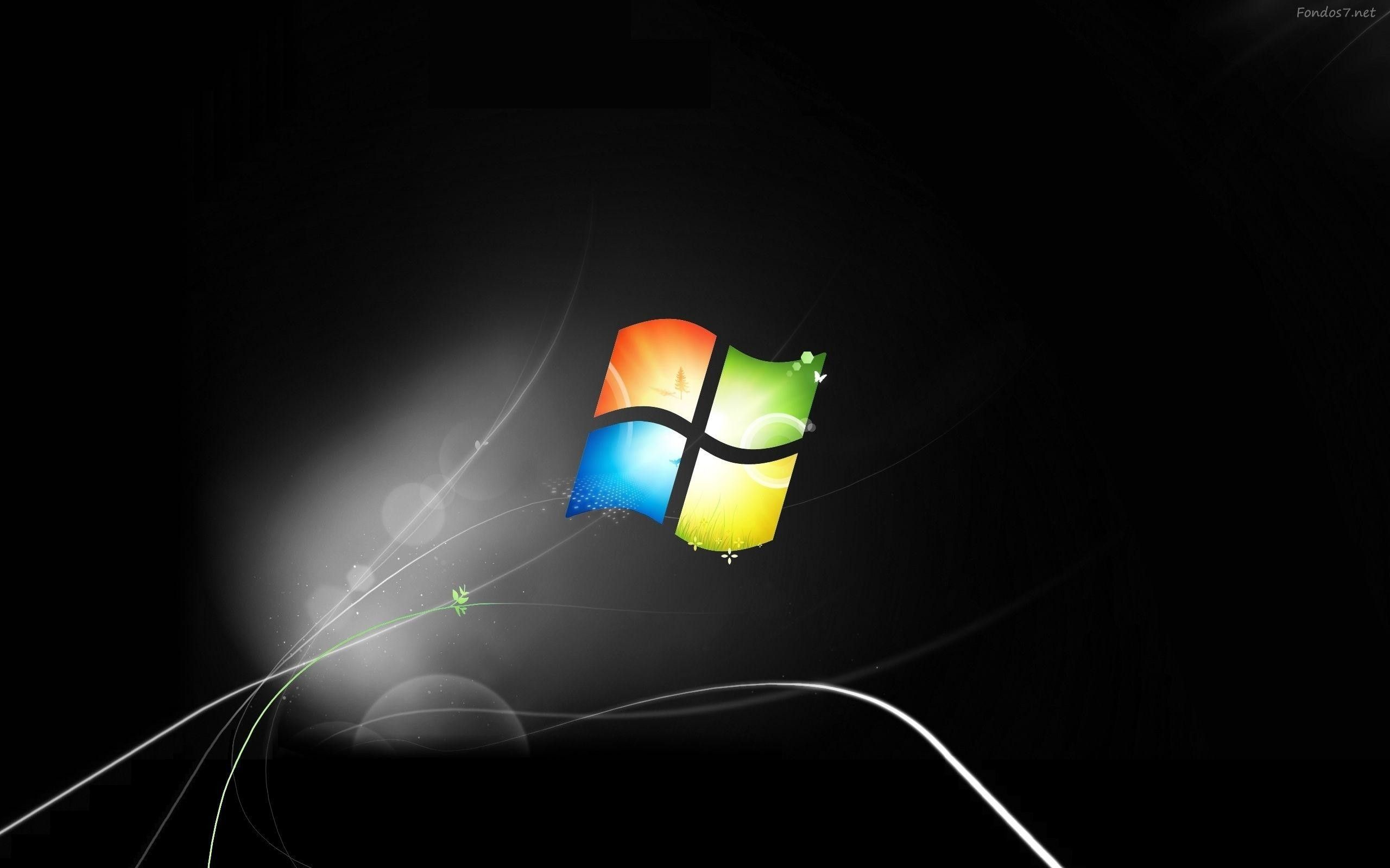 Windows black wallpapers