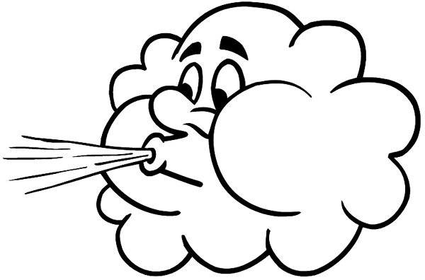 Windy weather i began my lesson by assessing the students previous knowledge they are aware of the wind and its effâ wind drawing coloring pages blowing wind