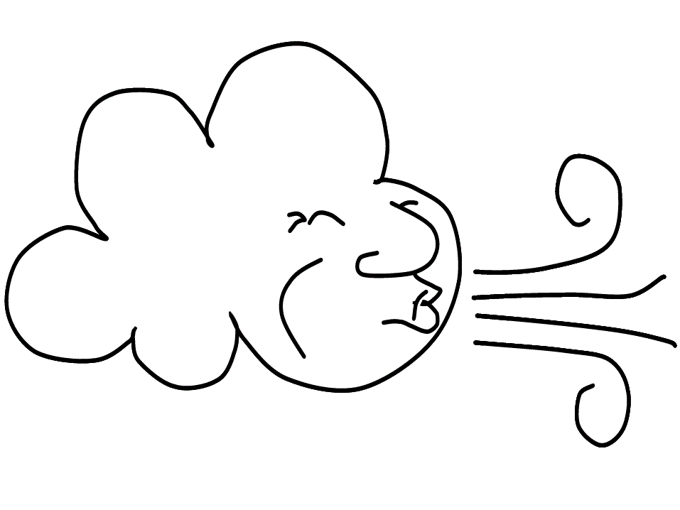 Weather coloring pages