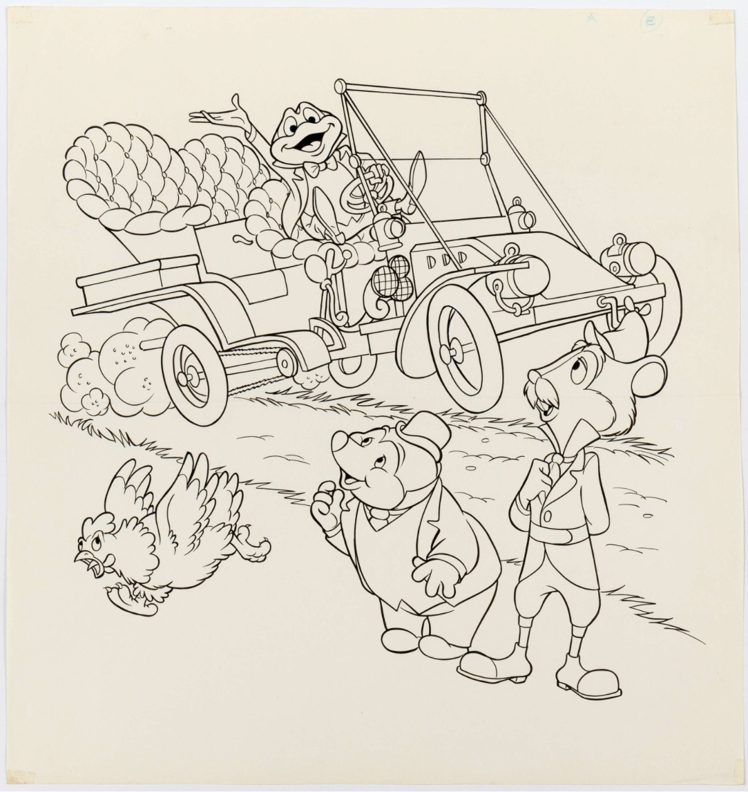 The wind in the willows coloring page by locopoton on