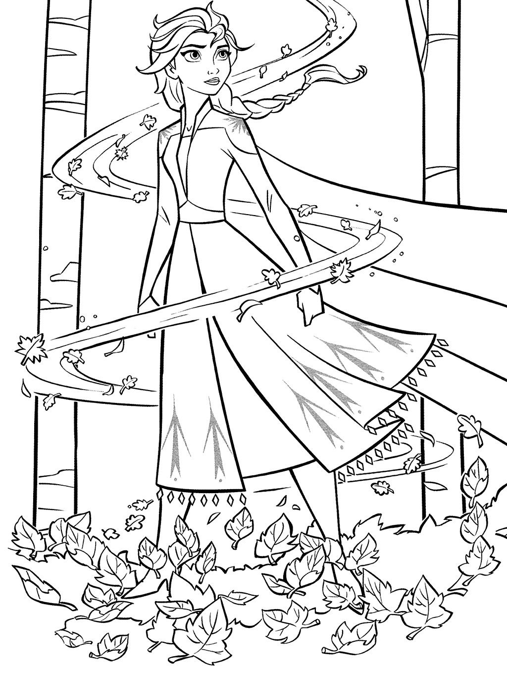 Wind coloring pages