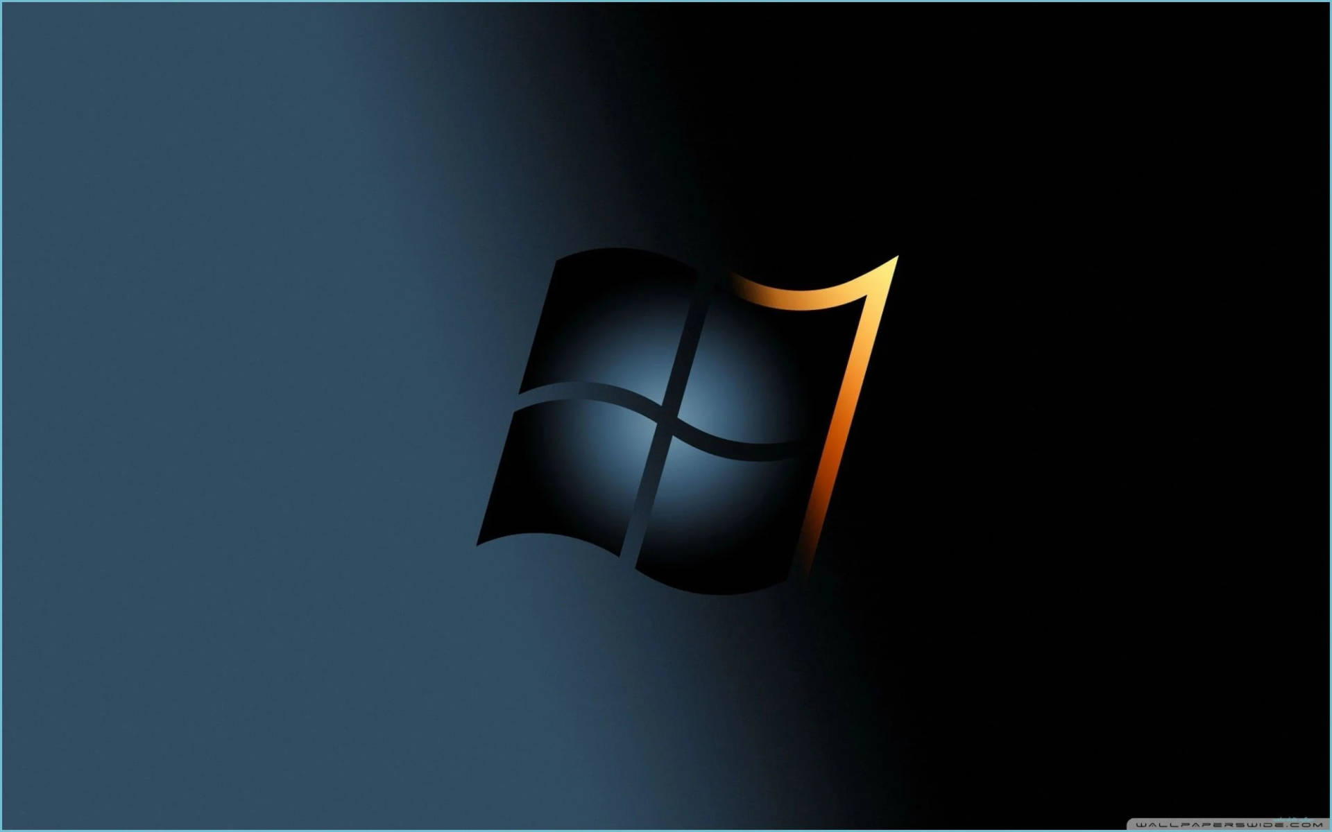 Download windows k black logo wallpaper